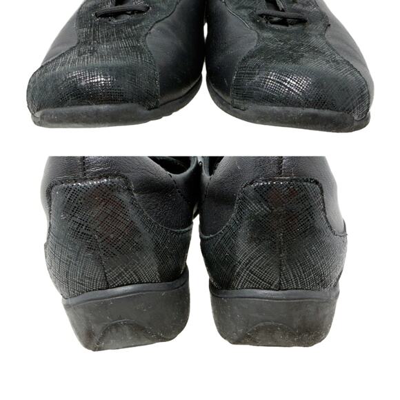 Munro Sydney Shimmer Crosshatch Tie Sneakers Shoes Womens sz 9.5 Extra Narrow - Picture 11 of 14